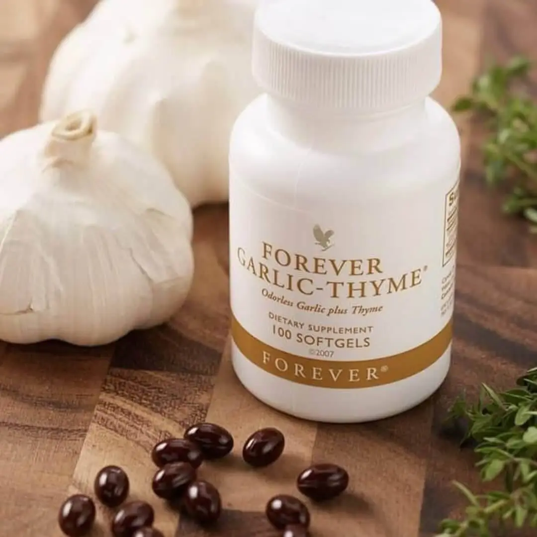 گارلیک تایم فوراور مکمل طبیعی سیر و آویشن برای سلامت قلب  2. Forever Garlic-Thyme محصول اصل فوراور لیوینگ آمریکا