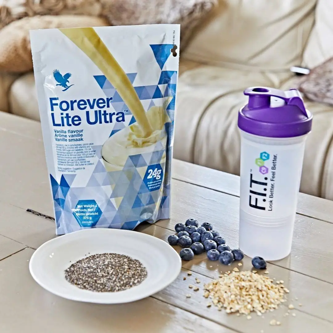 مکمل لایت اولترا وانیلی فوراور برای لاغری، تأمین پروتئین و افزایش انرژی