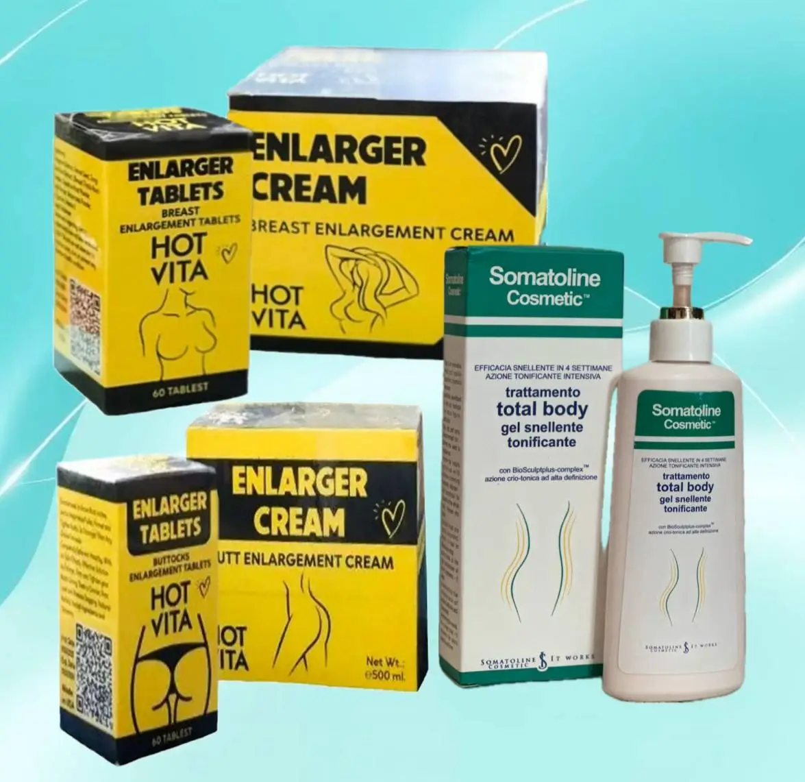 پکیج ساعت شنی شامل ۵ محصول تخصصی از هات‌ویتا و سوماتلین